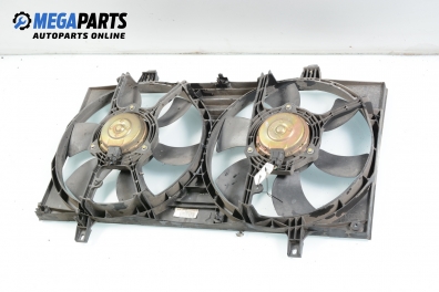 Cooling fans for Nissan Primera (P12) 2.2 Di, 126 hp, station wagon, 2002