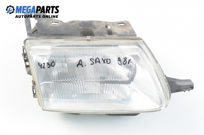 Headlight for Citroen Saxo 1.5 D, 54 hp, hatchback, 3 doors, 1998, position: right