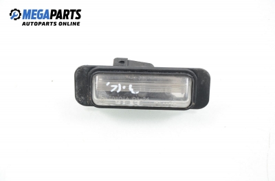 Licence plate light for Toyota Avensis 2.0, 128 hp, sedan, 1998