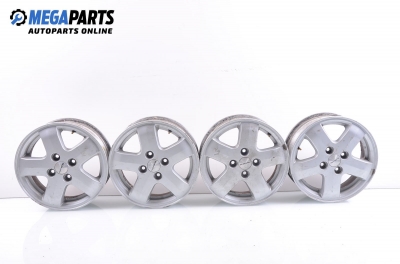 Alloy wheels for Subaru Justy (2003-2006) 14 inches, width 5 (The price is for the set)