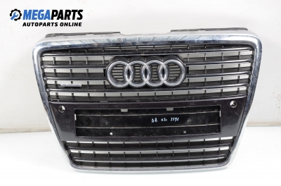 Bumper grill for Audi A8 (D3) 4.2 Quattro, 335 hp automatic, 2002