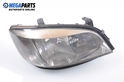 Headlight for Opel Zafira A 2.0 16V DTI, 101 hp, 2002, position: right