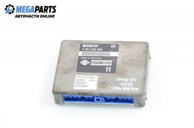 ECU for Nissan Micra 1.0 16V, 54 hp, 3 doors automatic, 1996 № Bosch 0 261 200 959