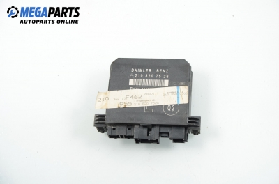 Door module for Mercedes-Benz E-Class 210 (W/S) 2.2 CDI, 143 hp, sedan automatic, 1999, position: front - left № A 210 820 75 26