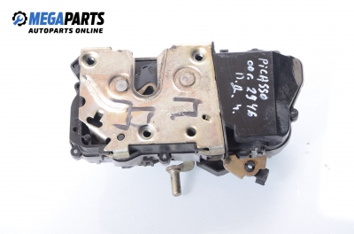 Lock for Citroen Xsara Picasso 2.0 HDI, 90 hp, 2000, position: front - right