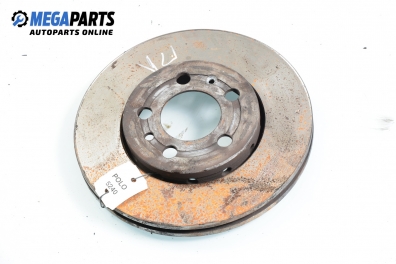 Brake disc for Volkswagen Polo (9N/9N3) 1.2 12V, 64 hp, 2001, position: front