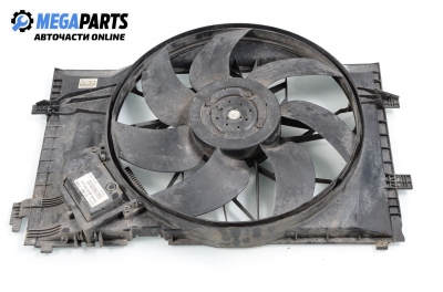 Radiator fan for Mercedes-Benz C W203 2.2 CDI, 143 hp, coupe automatic, 2002