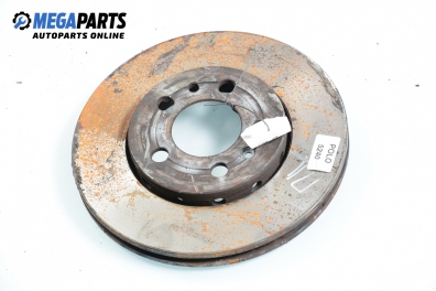 Brake disc for Volkswagen Polo (9N/9N3) 1.2 12V, 64 hp, 2001, position: front