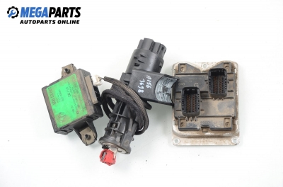 ECU cu cheie de contact și imobilizator pentru Alfa Romeo 156 2.0 16V T.Spark, 155 cp, sedan, 2001 № Bosch 0 261 204 948