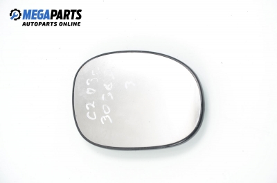 Mirror glass for Citroen C2 1.6, 109 hp, 2003, position: right