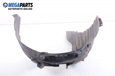 Inner fender for Nissan Micra (K12) 1.2 16V, 80 hp, hatchback, 3 doors, 2003, position: front - left