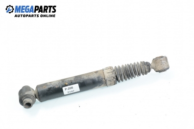 Shock absorber for Peugeot 206 1.4, 75 hp, hatchback, 3 doors, 2002, position: rear