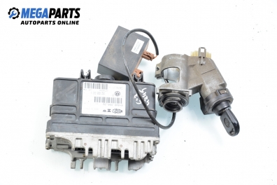 ECU incl. ignition key and immobilizer for Volkswagen Golf III 1.6, 75 hp, 3 doors, 1997 № 032 906 030 N