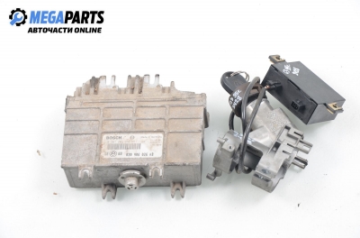 ECU cu cheie de contact și imobilizator pentru Volkswagen Golf III 1.4, 60 cp, 3 uși, 1995 № Bosch 0 261 203 650/651