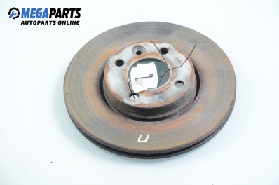 Brake disc for Nissan Micra (K12) 1.2 16V, 65 hp, 3 doors, 2005, position: front