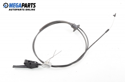 Bonnet release cable for Peugeot 407 2.0 HDi, 136 hp, sedan, 2006