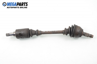 Driveshaft for Peugeot 306 1.6, 89 hp, hatchback, 5 doors, 1993, position: left