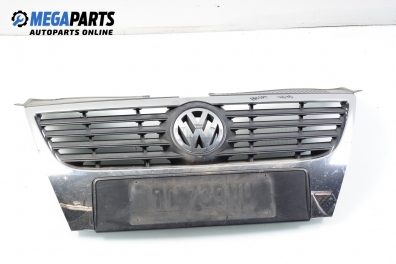 Grill for Volkswagen Passat (B6) 2.0 TDI, 140 hp, station wagon, 2006