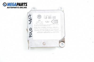 Airbag module for Volkswagen Polo (6N/6N2) 1.4 16V, 100 hp, 1998 № 1J0 909 603