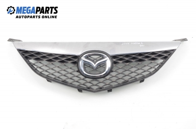 Grill for Mazda 6 2.0 DI, 136 hp, station wagon, 2004