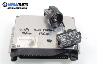 ECU mit zündschlüssel und wegfahrsperre für BMW 5 (E39) 2.0, 150 hp, sedan, 1996 № BN15972