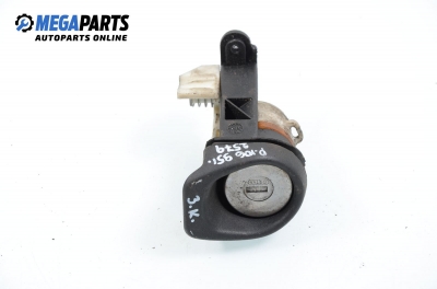 Boot lid key lock for Peugeot 106 1.0, 50 hp, 3 doors, 1995