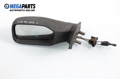 Mirror for Peugeot 106 1.0, 50 hp, 3 doors, 1995, position: left