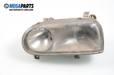 Headlight for Volkswagen Golf III 2.0, 115 hp, 3 doors, 1994, position: left