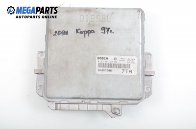 ECU for Lancia Kappa 2.4 TDS, 124 hp, station wagon, 1997 № Bosch 0 281 001 518