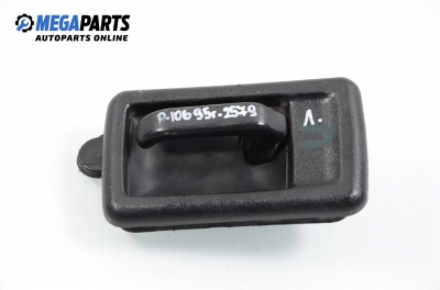 Inner handle for Peugeot 106 1.0, 50 hp, 3 doors, 1995, position: left