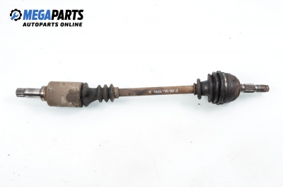 Driveshaft for Peugeot 106 1.0, 50 hp, 3 doors, 1995, position: left