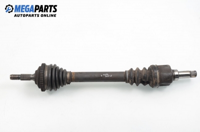 Driveshaft for Peugeot 206 1.4, 75 hp, hatchback, 5 doors, 2000, position: left