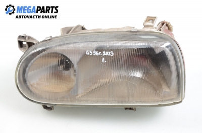 Headlight for Volkswagen Golf III 1.6, 101 hp, 3 doors, 1996, position: left