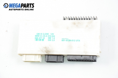 Comfort module for BMW 5 (E39) 2.0, 150 hp, sedan automatic, 1998 № BMW 61.35-8 378 634