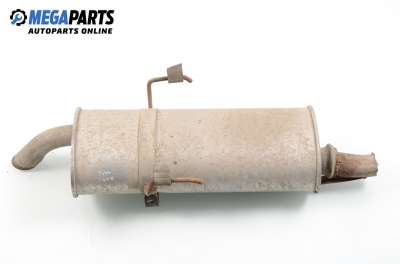 Rear muffler for Citroen Saxo 1.0, 45 hp, 1999