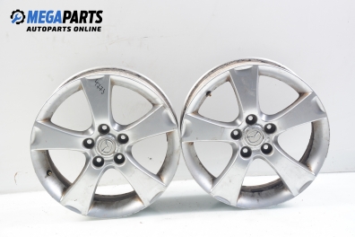 Alloy wheels for Mazda 3 (BK, 2003-2009) 17 inches, width 6.5 (The price is for two pieces)