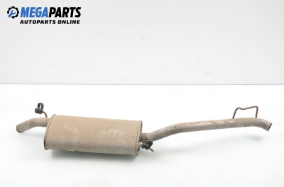 Muffler for Renault Clio I 1.4, 75 hp, 1992