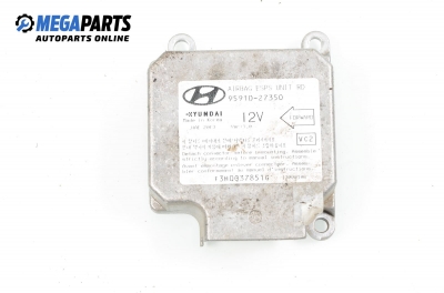 Airbag module for Hyundai Coupe (RD) 1.6 16V, 116 hp, 2000 № 95910-27350