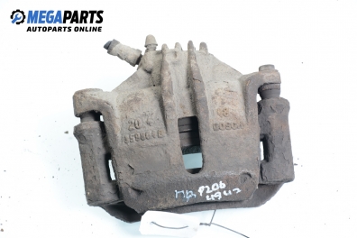 Caliper for Peugeot 206 1.9 D, 69 hp, hatchback, 5 doors, 2000, position: front - right