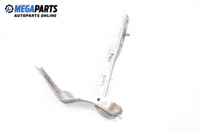 Bonnet hinge for Peugeot 307 2.0 HDi, 90 hp, hatchback, 5 doors, 2000, position: left