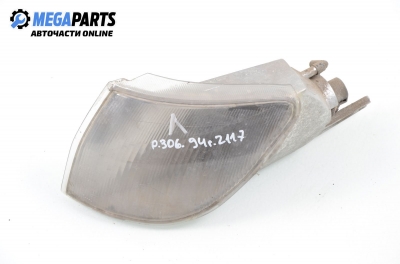 Blinker for Peugeot 306 1.8, 101 hp, hatchback, 5 doors, 1994, position: left