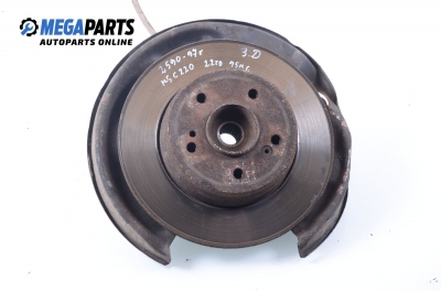 Knuckle hub for Mercedes-Benz C W202 2.2 D, 95 hp, station wagon automatic, 1997, position: rear - right