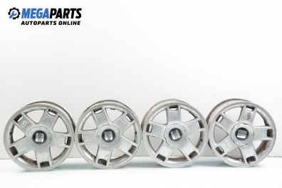 Alloy wheels for Seat Leon (1M) (1999-2005) 15 inches, width 6 (The price is for the set)