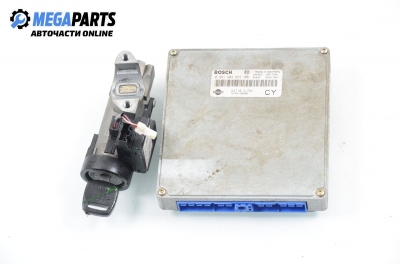 ECU incl. ignition key and immobilizer for Nissan Primera 2.0, 115 hp, station wagon, 1999 № 0 261 203 855