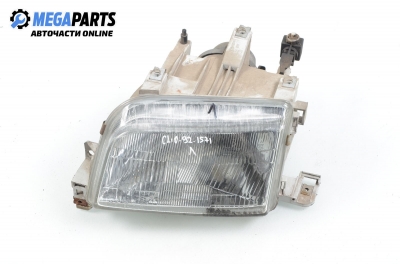 Headlight for Renault Clio 1.8, 88 hp, 3 doors, 1992, position: left