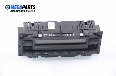 Air conditioning panel for Volkswagen Passat 1.9 TDI, 130 hp, station wagon, 2003