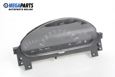 Instrument cluster for Mercedes-Benz A-Class W168 1.6, 102 hp, 5 doors, 1999