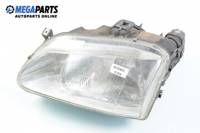 Headlight for Renault Megane Scenic 1.6, 90 hp, 1998, position: left