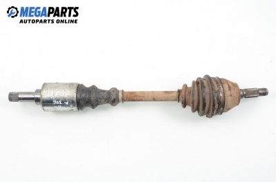 Driveshaft for Peugeot 306 1.4, 75 hp, hatchback, 5 doors, 1993, position: left