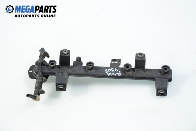 Fuel rail for Peugeot 406 2.0 16V, 132 hp, sedan, 1996